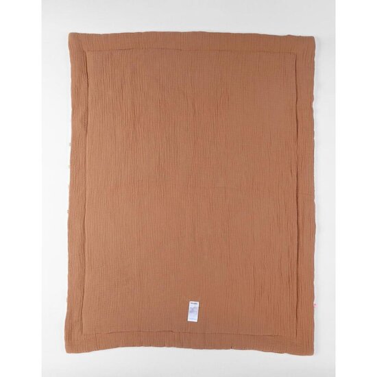 Noukie's Couverture mousseline M&m25 Elephants Blanc 75x100 cm