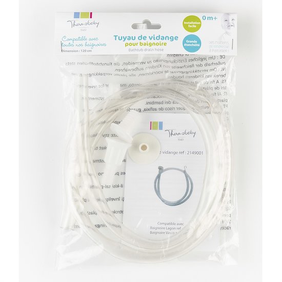 Thermobaby Tuyau vidange baignoire Basco/Lagon  120 cm Thermobaby Tuyau vidange baignoire Basco/Lagon  120 cm