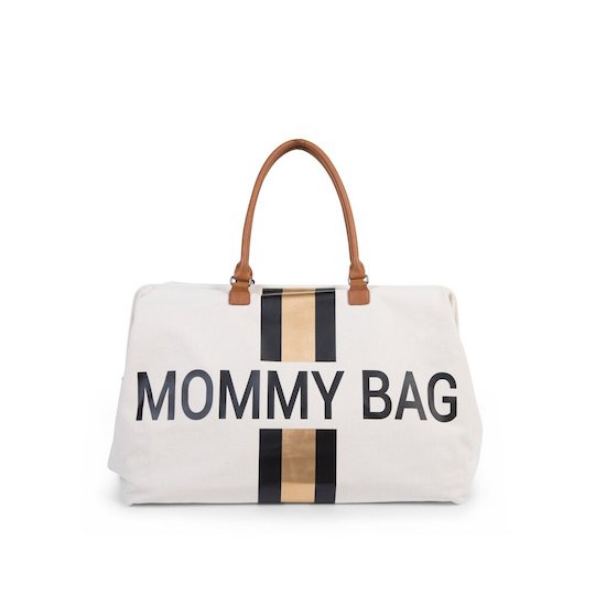 Childhome Sac à langer Mommy Bag Écru/Noir 