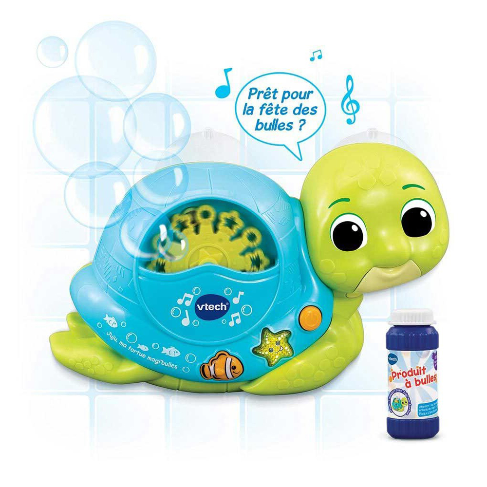 Juju ma tortue magi bulles VERT Vtech Baby