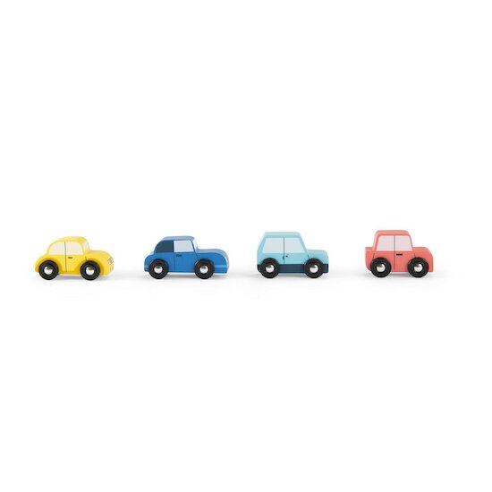 Moulin Roty Ensemble de 4 voitures Avenue du Moulin Multi-color  Moulin Roty Ensemble de 4 voitures Avenue du Moulin Multi-color