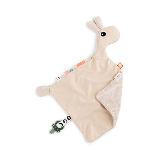 Done by Deer Doudou plat attache-sucette Lalee Sable 30x30 cm Done by Deer Doudou plat attache-sucette Lalee Sable 30x30 cm
