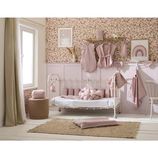 BB&Co Cape de bain + gant Mix & Match Pétale 70x70 cm