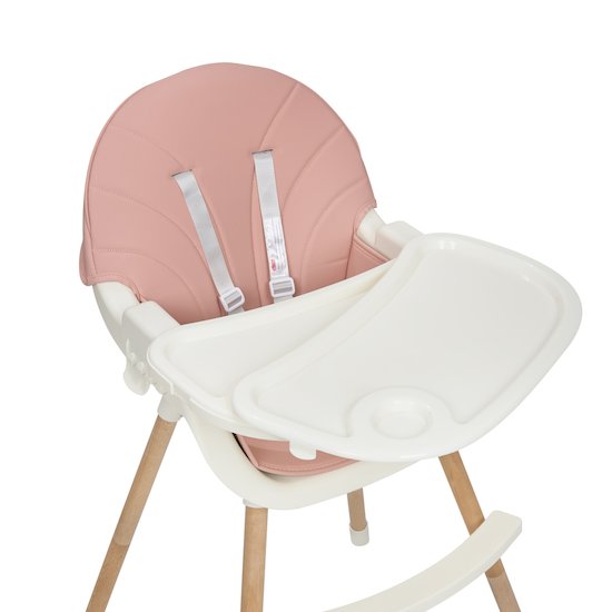Chaise haute bébé bois naturel «MILO» ✔️ Petite Amélie