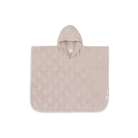 Jollein Poncho de bain éponge Miffy Jacquard Nougat 