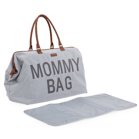 Childhome Mommy bag canvas Gris  Childhome Mommy bag canvas Gris