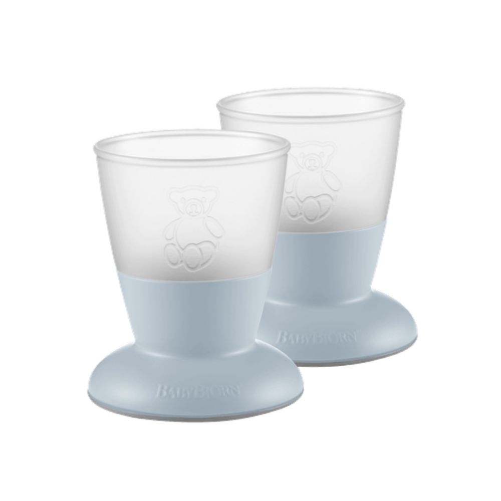 2 Verres BLEU BabyBjörn
