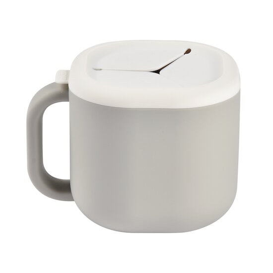 Béaba Tasse à goûter Pick N Snack gris velours  Béaba Tasse à goûter Pick N Snack gris velours