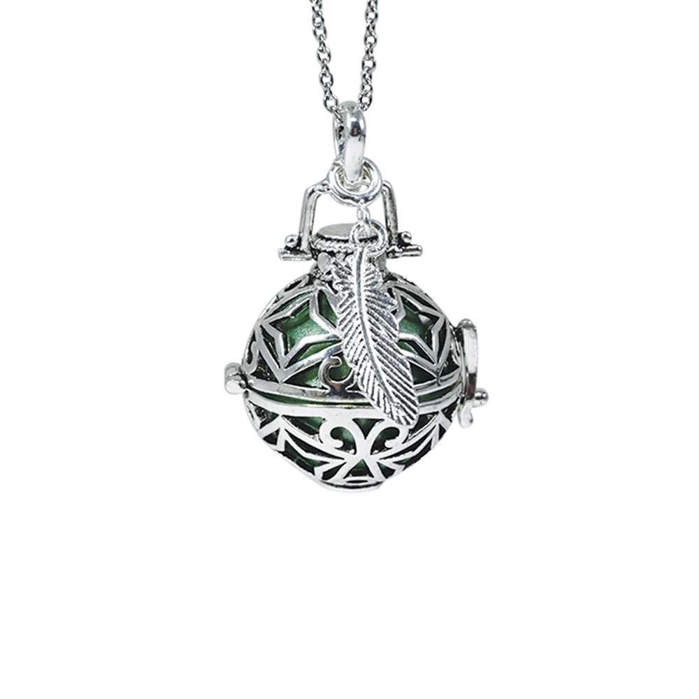 Bola de grossesse cage argent Lidia VERT Irréversible Bijoux