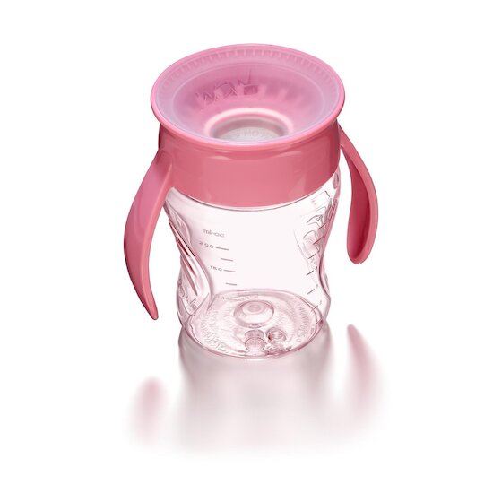 Wowcup Tasse 360 ° bébé Rose clair 207 ml Wowcup Tasse 360 ° bébé Rose clair 207 ml