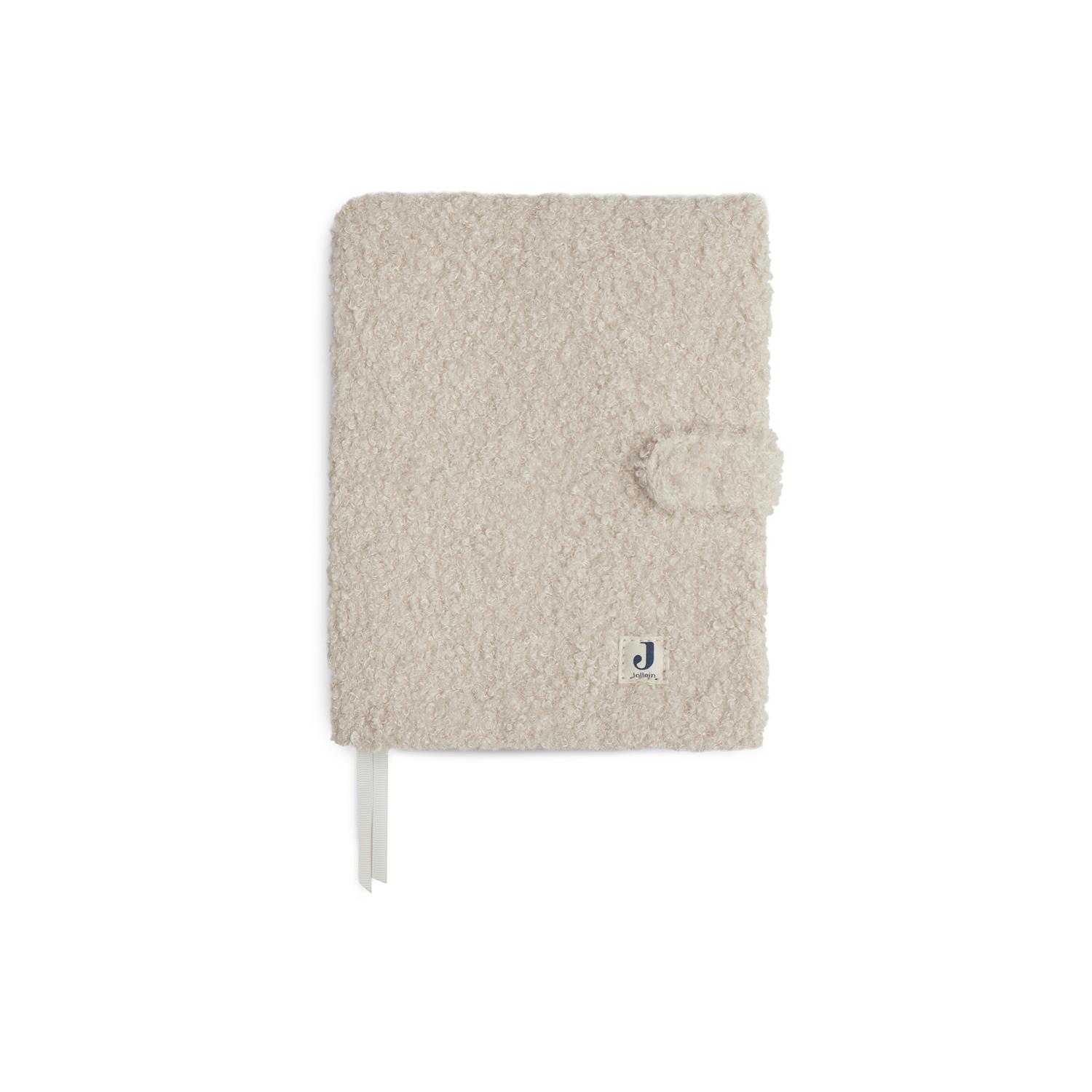 Jollein - Protège de carnet de santé Boucle BLANC Jollein