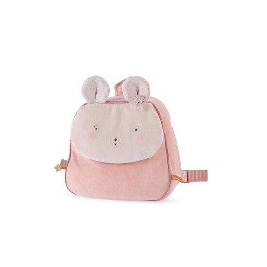 Moulin Roty Sac à dos souris la petite école de danse Rose/crème 