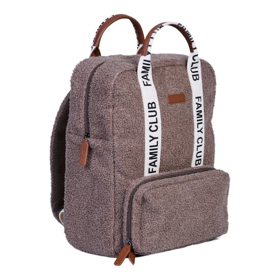 Childhome Sac à dos Family Club Signature Teddy Soft Brown 