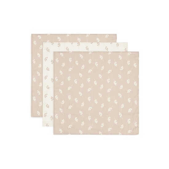 Lange beige pour bébé motif soleil 120x120