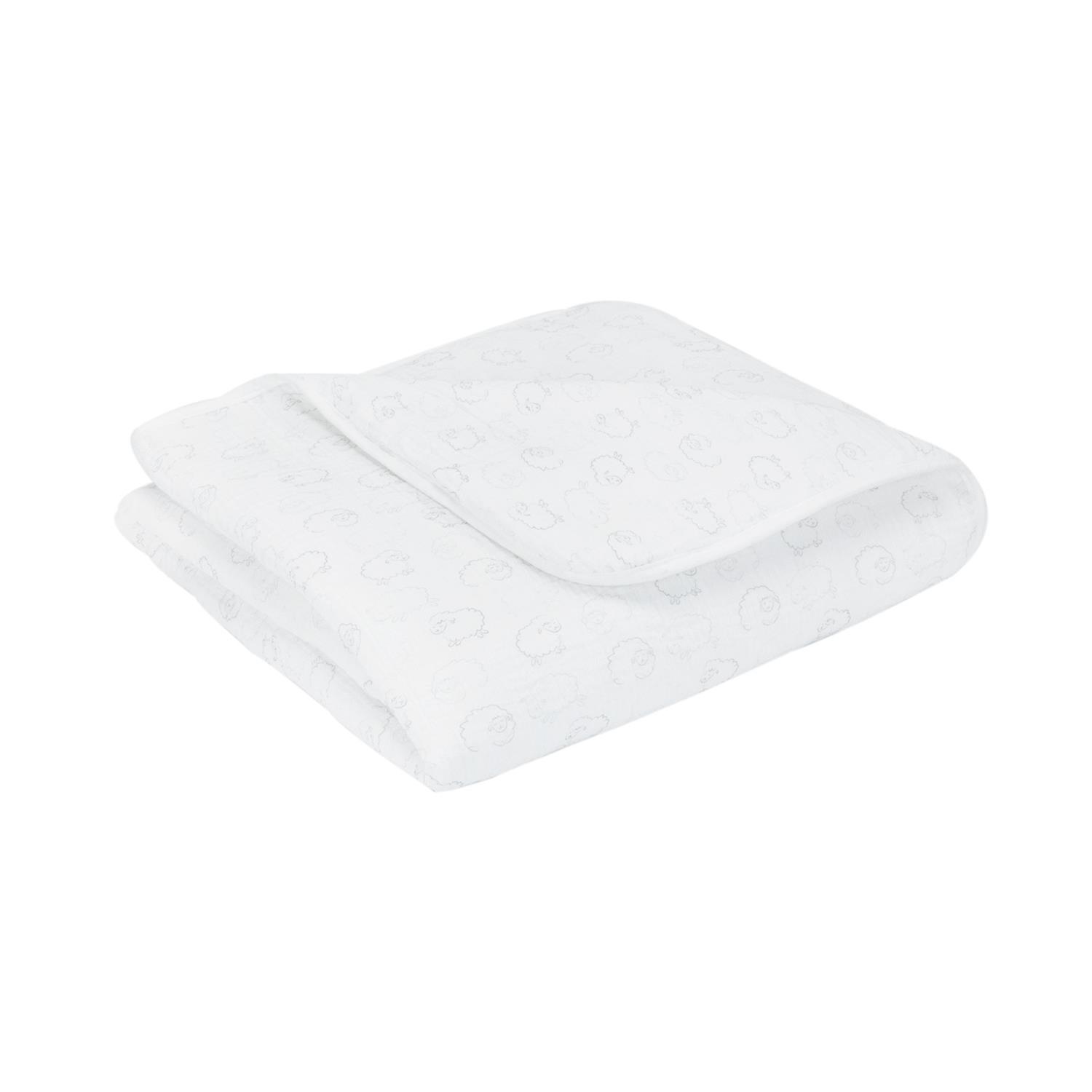 Trois Kilos Sept - Couverture doublée Wooly BLANC Trois Kilos Sept