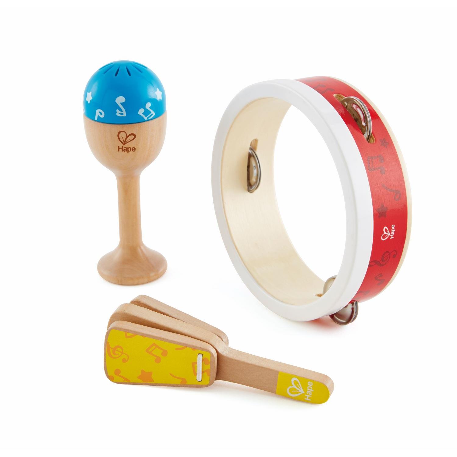 Hape - Jouet ensemble de percussions junior MULTICOLORE Hape