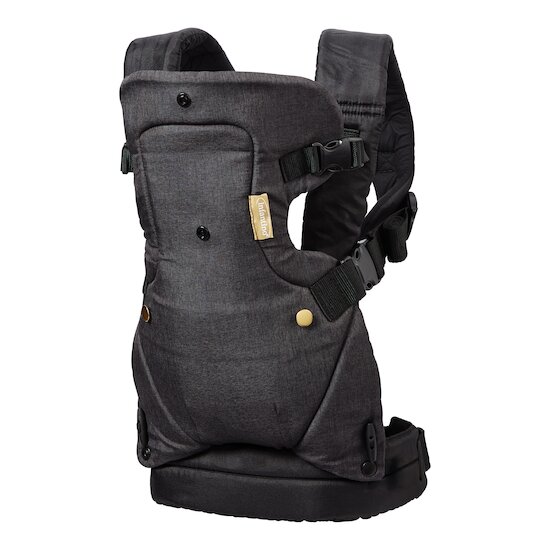 Infantino Porte bébé Flip 4-en-1 Denim Noir et Or 