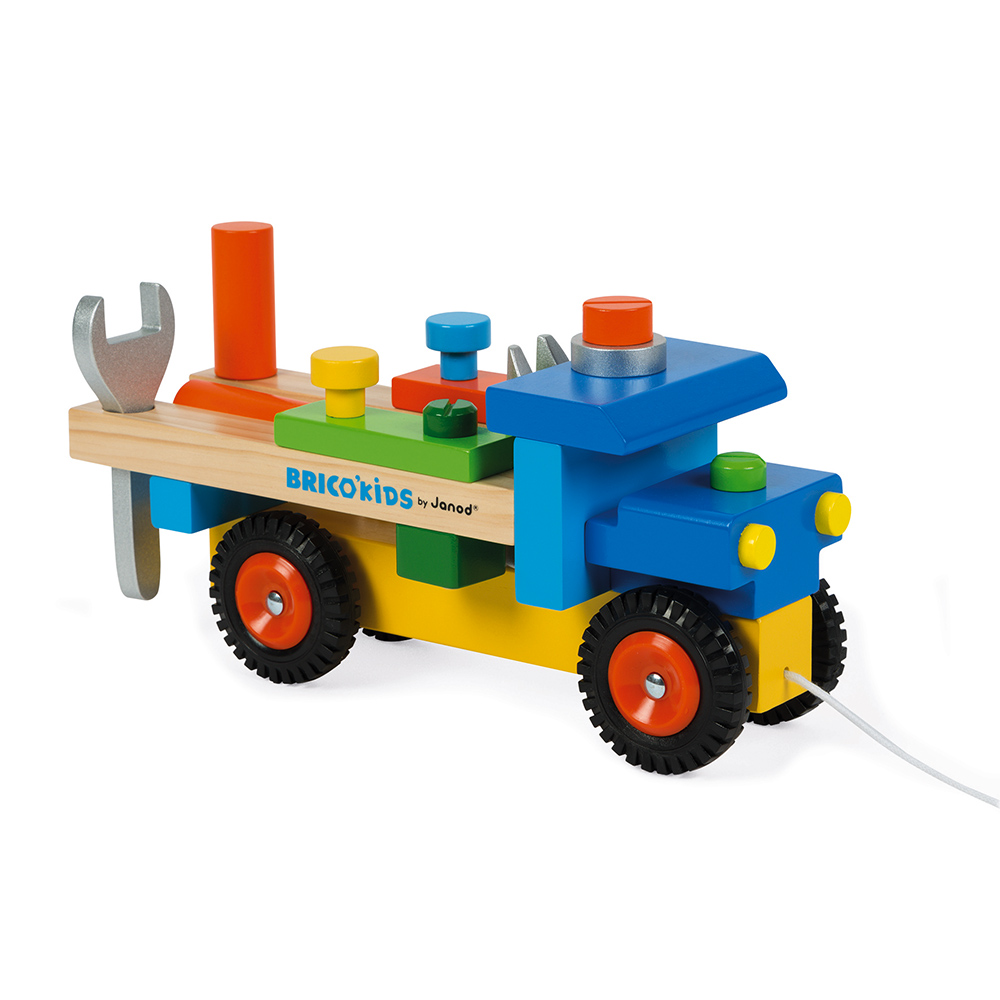 CAMION BRICOLO ORIGINAL MULTICOLORE Janod