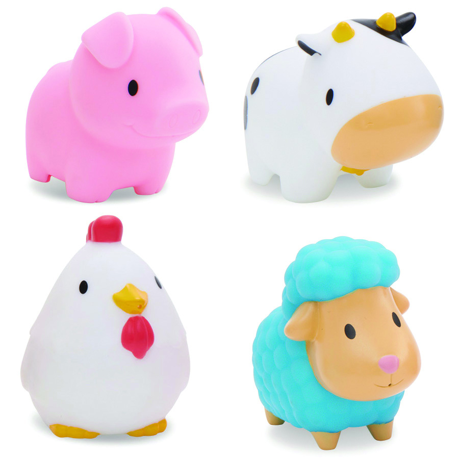 4 Amis Aspergeurs de la Basse-Cour MULTICOLORE Munchkin