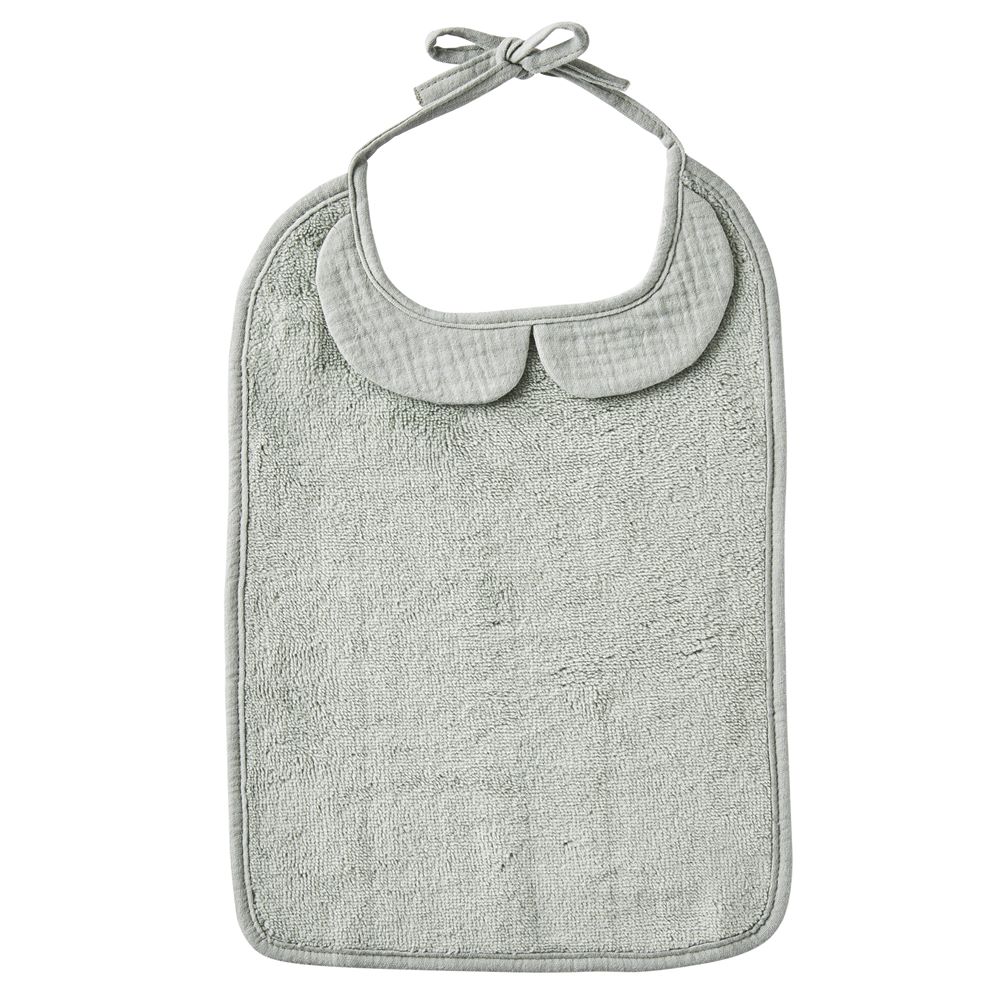 BB & Co - Grand Bavoir à nouer Soft Bambou VERT BB&Co