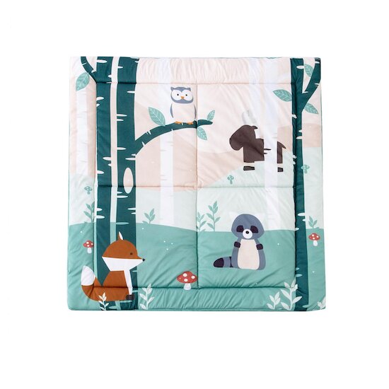 Little big friends Tapis de parc réversible Foret  Little big friends Tapis de parc réversible Foret