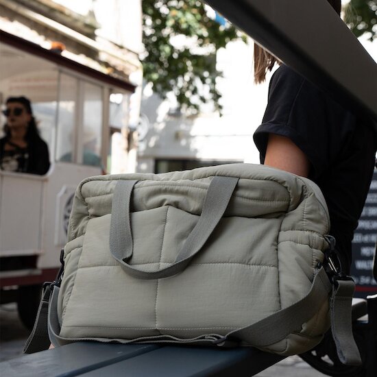 Thermobaby Sac à langer Plumea Vert Cactus  Thermobaby Sac à langer Plumea Vert Cactus