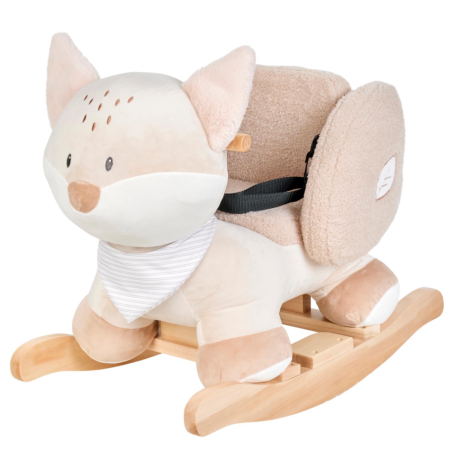 Bascule renard Flo BEIGE Nattou