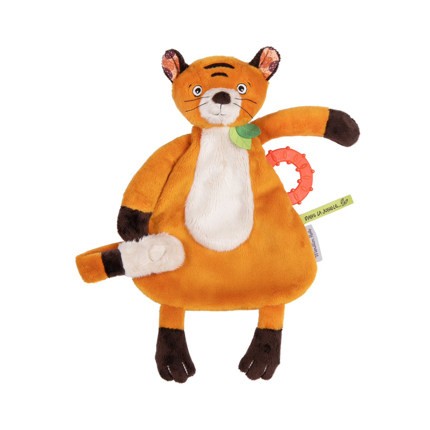 MOULIN ROTY - Doudou tigre Tiho ORANGE Moulin Roty