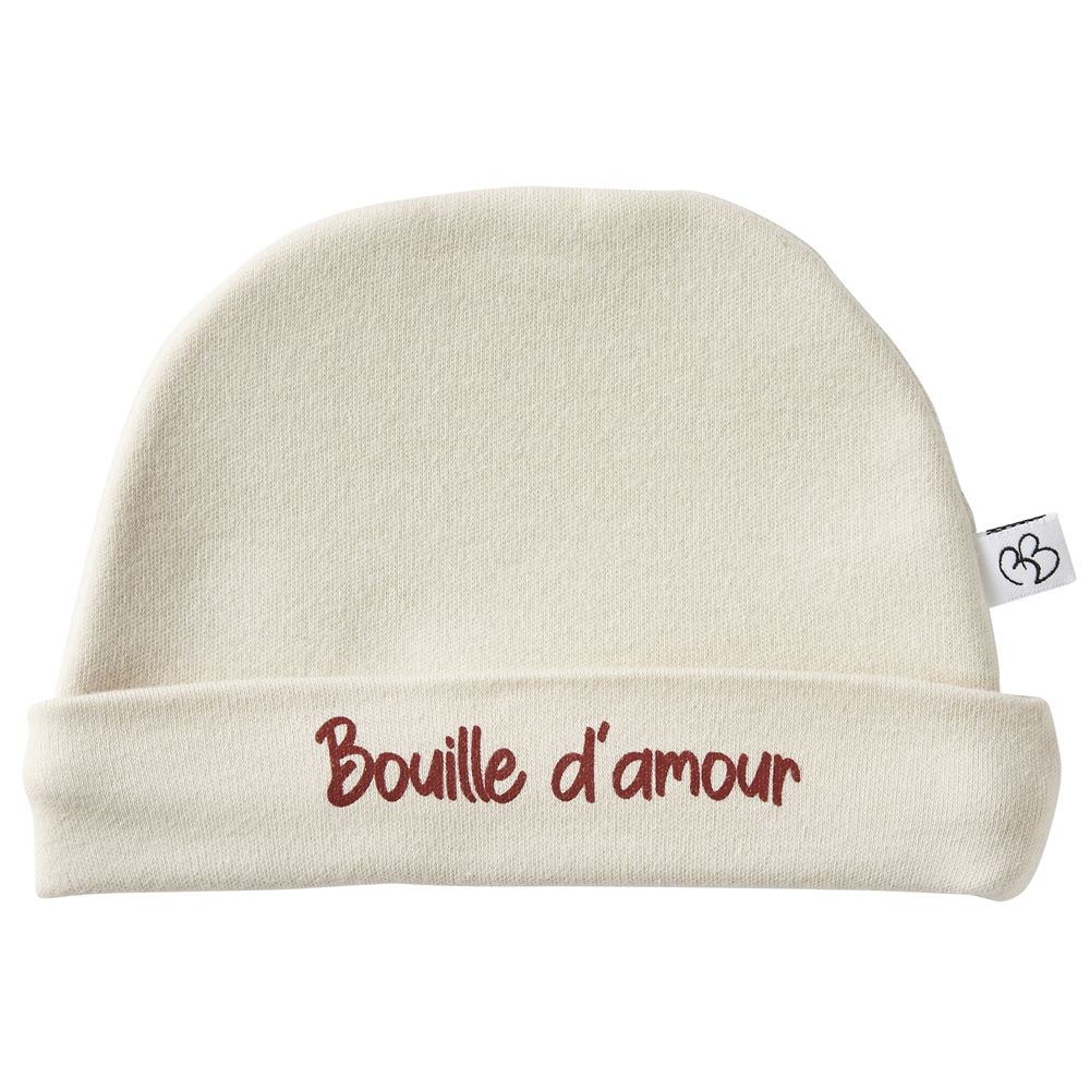 Bonnet doublé coton \