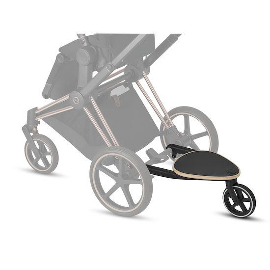 Planche de Poussette, Vogvigo- Buggy board avec Siège, Marche Poussette  Universelle avec Grande Plateforme, pour Enfants de 2 à 6 ans (25 kg),  Compatible avec Toutes Les Poussettes (noir) en destockage et