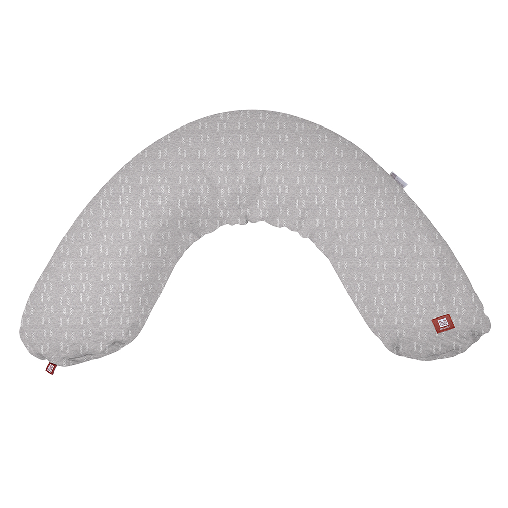 Coussin d'allaitement Big Flopsy jersey de coton GRIS Red Castle