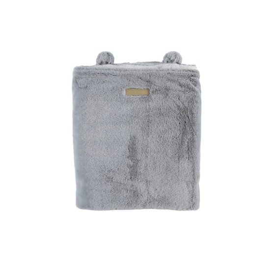 Noukie's Couverture long poil Mix and Match Gris 75x100 cm