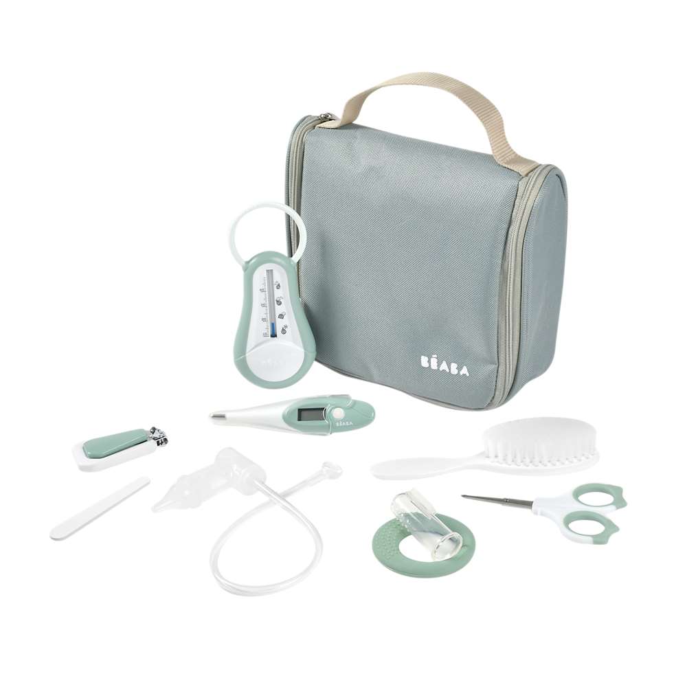 Trousse de toilette nomade 9 accessoires VERT Béaba