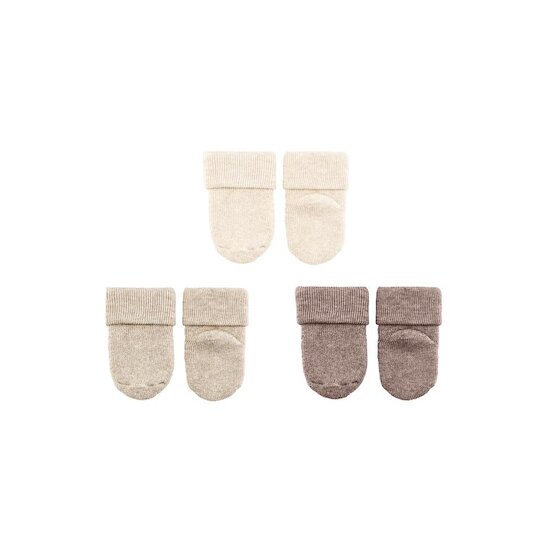 Sterntaler Chaussettes nouveau-nés paquet 3 pc Naturel  