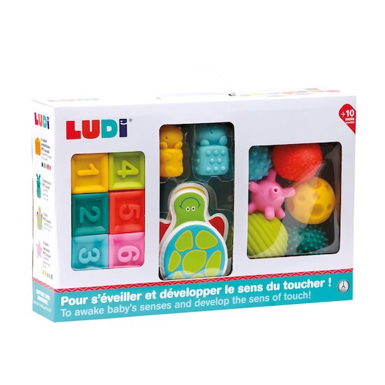 Ludi Coffret d'éveil sensoriel Multicolore  Ludi Coffret d'éveil sensoriel Multicolore