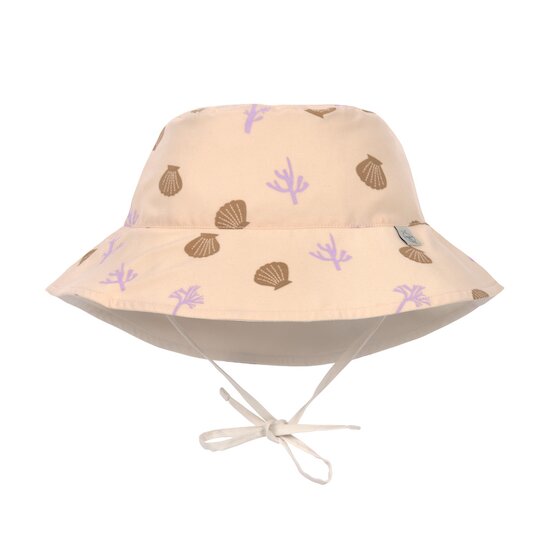 Lässig Chapeau anti-UV réversible Coraux Pêche rose 46/49