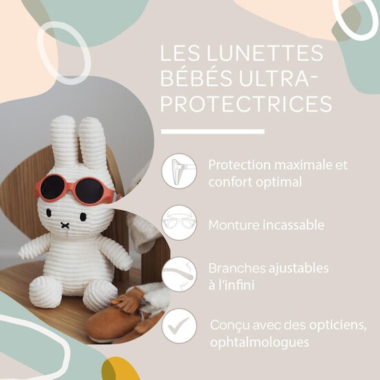 Béaba Lunette Glee Galet/Pebble 0-9 mois Béaba Lunette Glee Galet/Pebble 0-9 mois