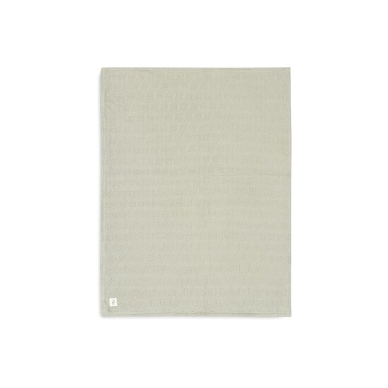 Jollein Couverture grain knit velvet Olive Green 100x150 cm Jollein Couverture grain knit velvet Olive Green 100x150 cm