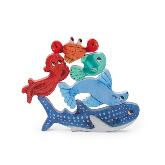 Moulin Roty Puzzle sensoriel Les aventures de Paulie Multicolore 