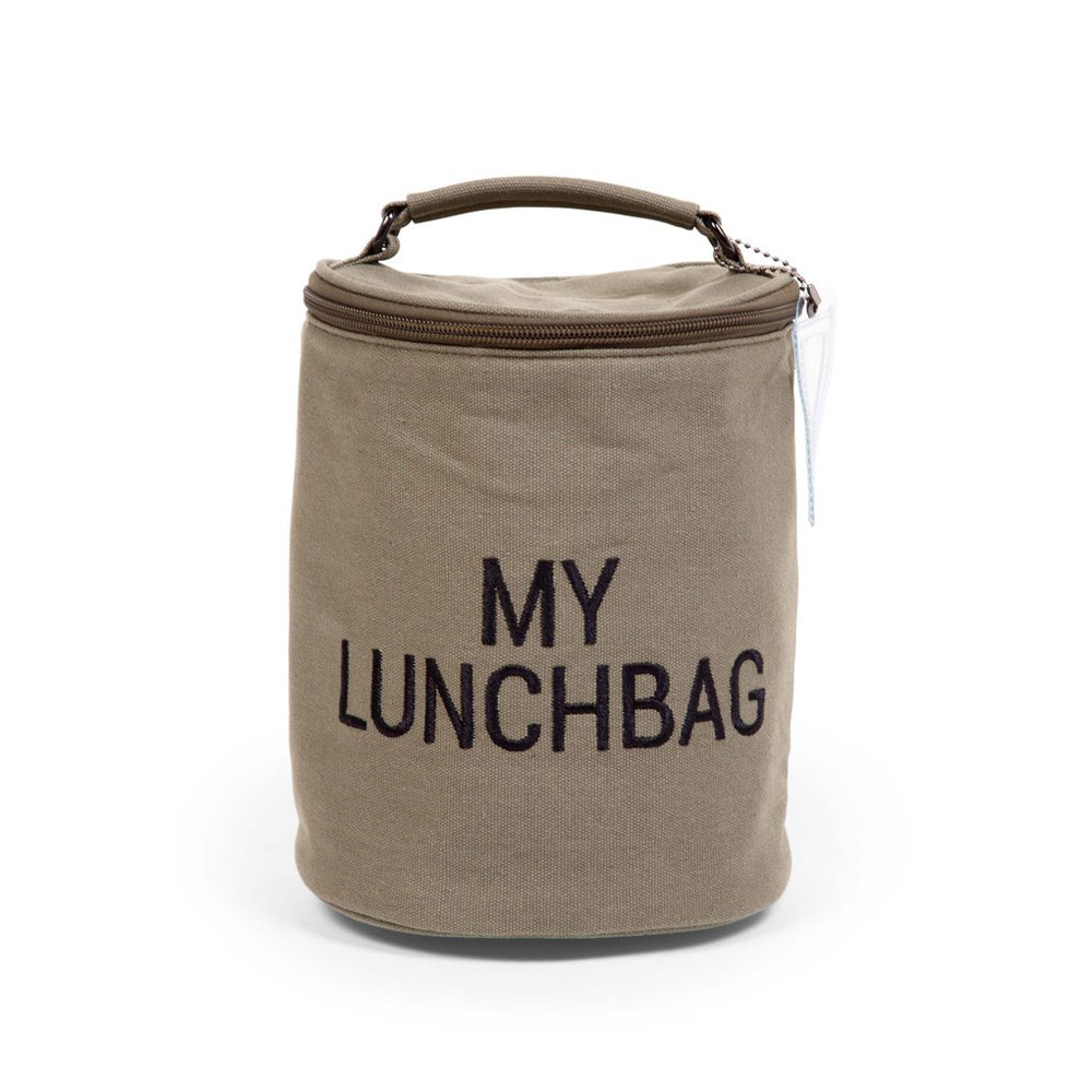 Sac isotherme en toile My Lunchbag VERT Childhome