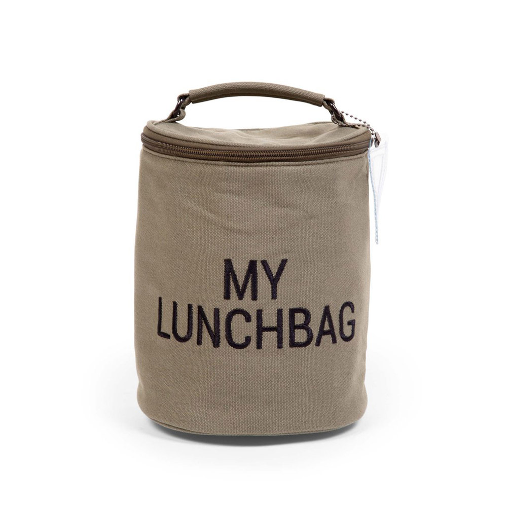 Childhome - Sac isotherme en toile My Lunchbag VERT Childhome