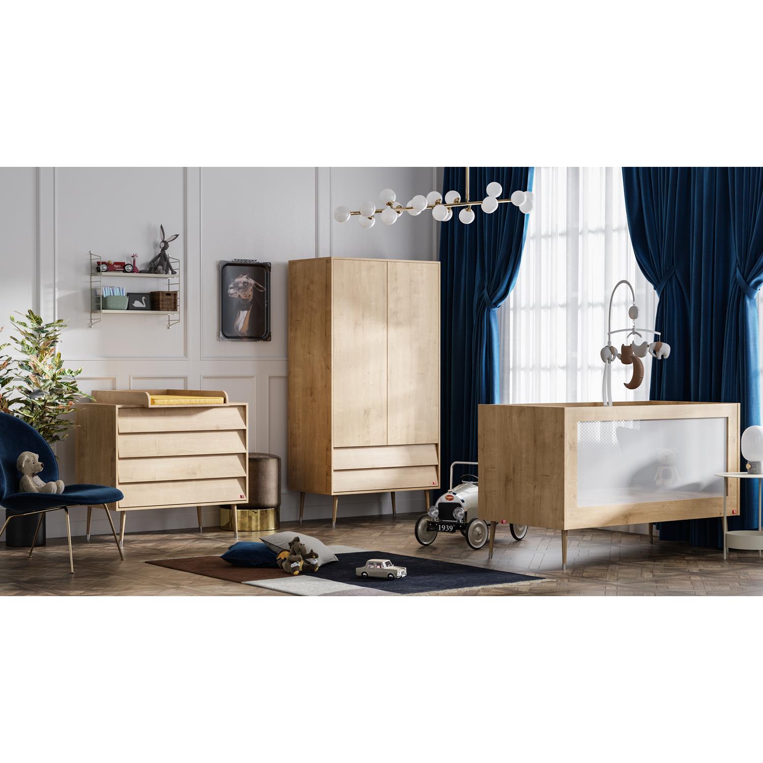 Vox - Armoire 2-portes Bosque New MARRON Vox
