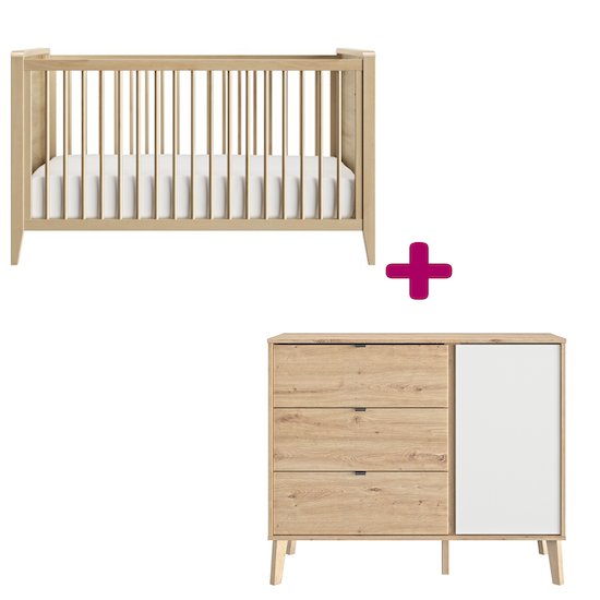 Lit 70x140 Commode Lison Chambre De Bebe Lune Lit 70x140 Commode Lison Chambre De Bebe Lune