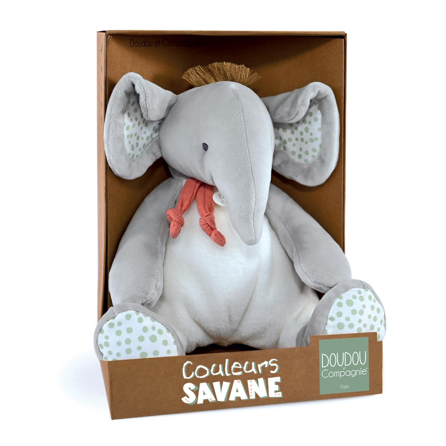 Peluche Elephant, Doudou & Compagnie de Doudou & Compagnie