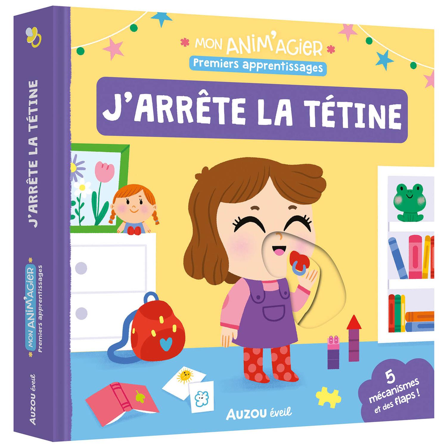 Livre Premiers apprentissages - j'arrête la tétine MULTICOLORE Auzou