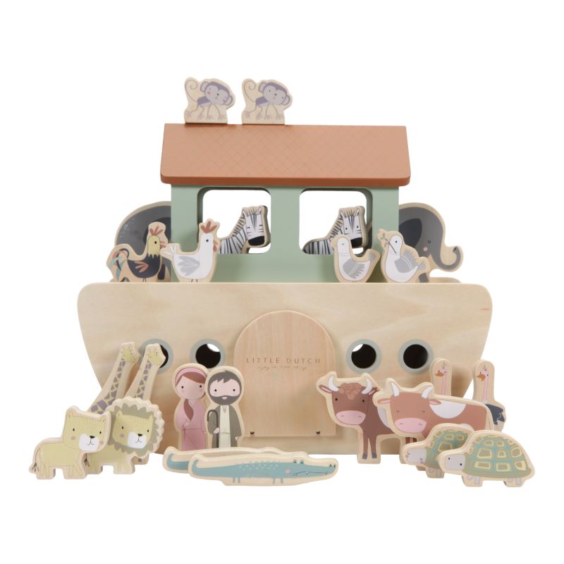 LITTLE DUTCH - Arche de Noé MULTICOLORE Little Dutch