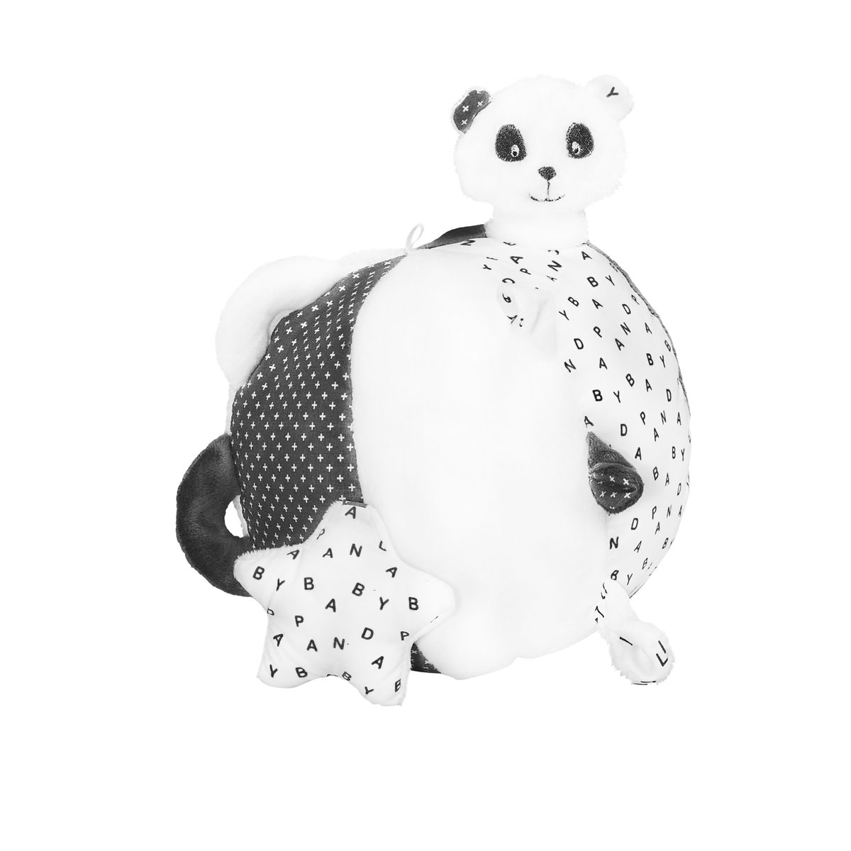 Sauthon - Balle Panda Chao Chao GRIS Sauthon