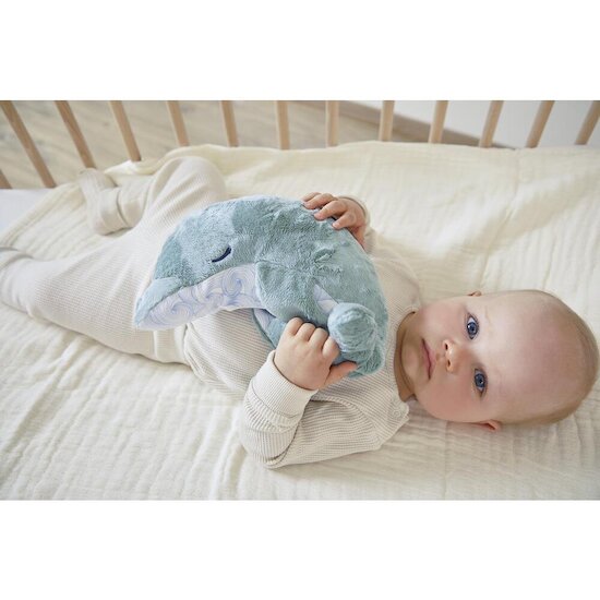 Kaloo Peluche Bien être Dauphin Bleu  Kaloo Peluche Bien être Dauphin Bleu