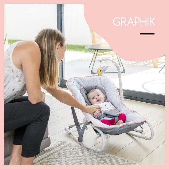 Babymoov Transat Graphik Pêche    Babymoov Transat Graphik Pêche