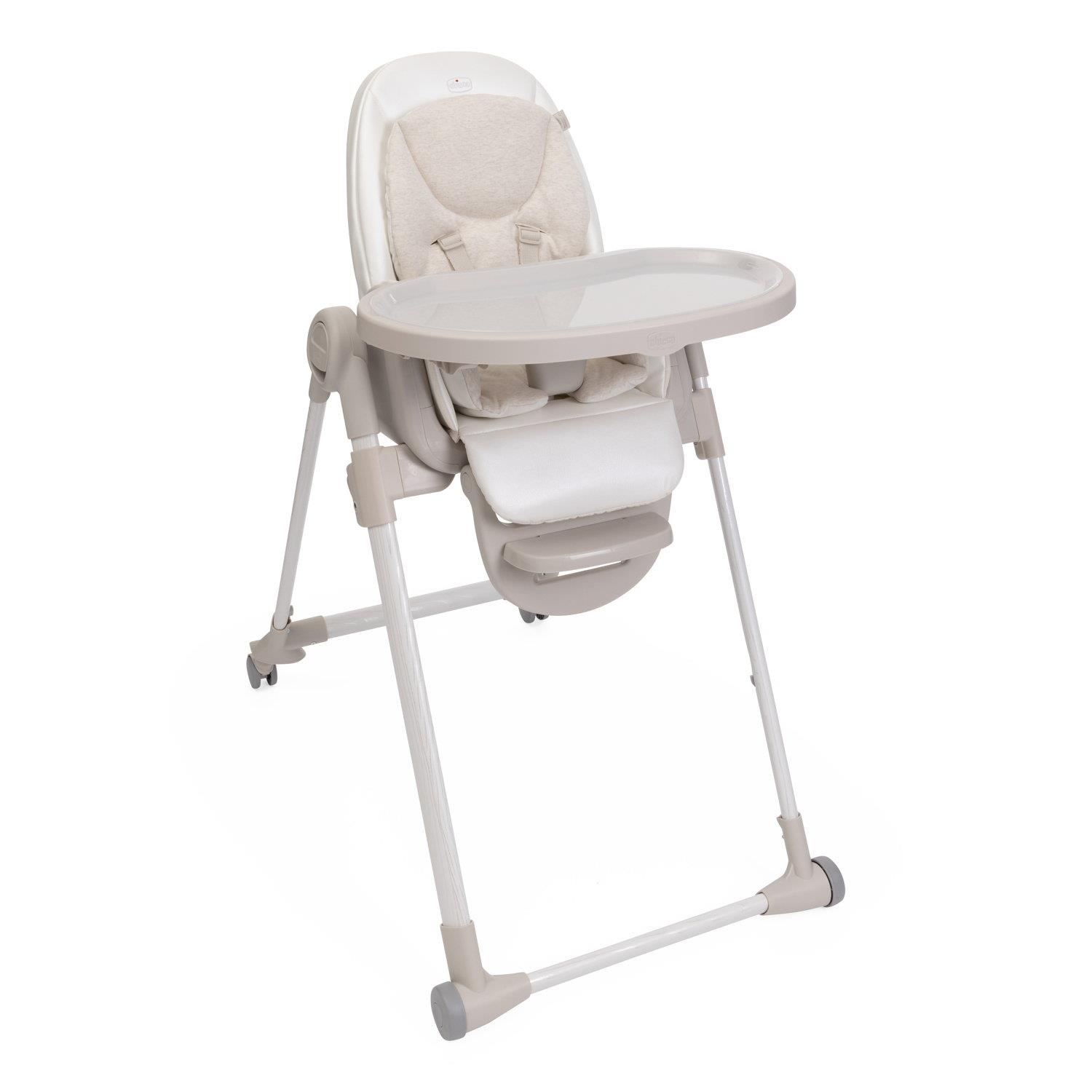 Chicco - Chaise Haute Polly Armonia BLANC Chicco